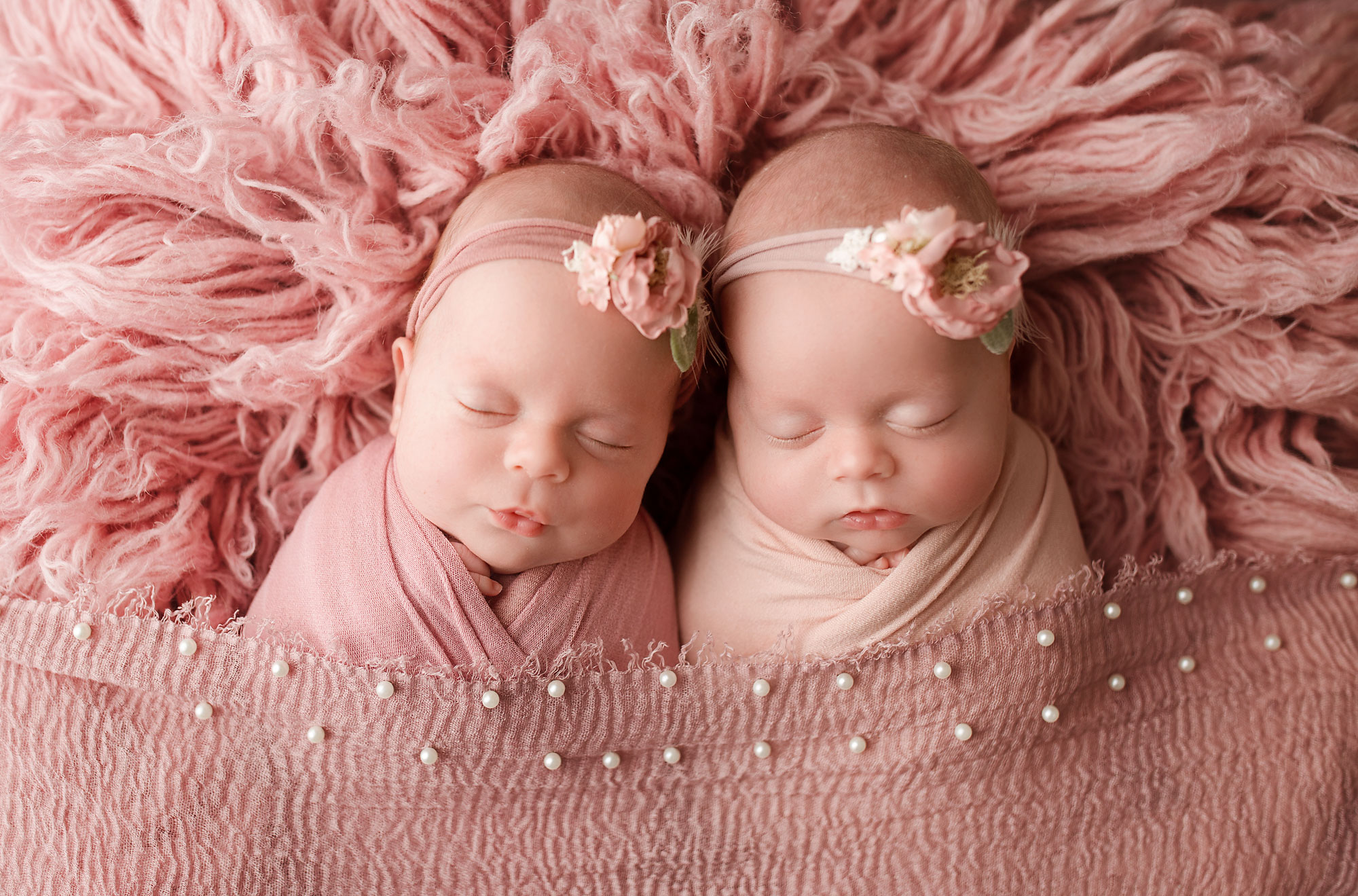 baby twins photography somerset county newborn photographer baby girls slee...